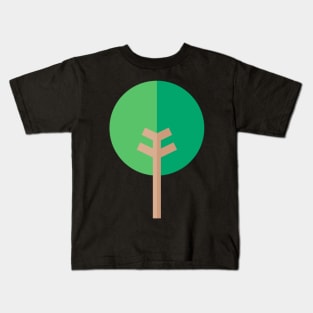 cute tree icon Kids T-Shirt